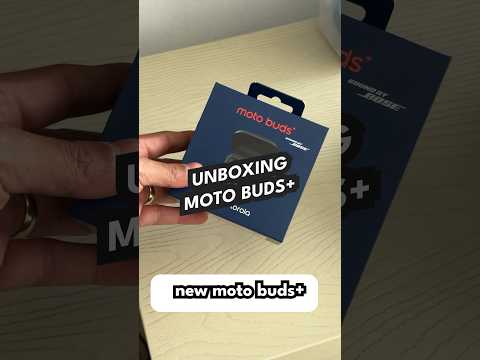 Motorola Moto Buds+ | Unboxing