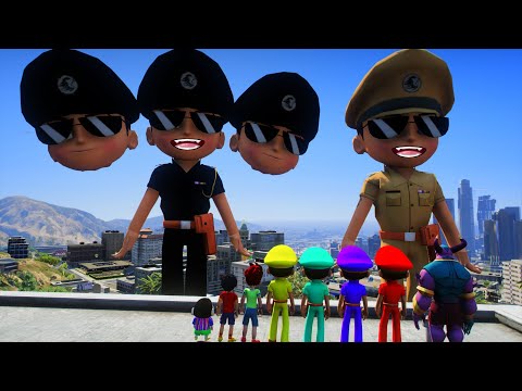 LITTLE SINGHAM WITH SHIVA KICKO SHINCHAN FOUND BIGGEST EVER KICKO IN GTA 5 #16