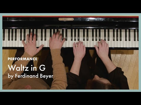 Waltz in G - Beyer (page 30, Literature for the Piano Book 1)