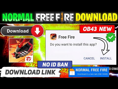 HOW TO DOWNLOAD FREE FIRE || FREE FIRE KAISE DOWNLOAD KAREN || NORMAL FREE FIRE DOWNLOAD LINK