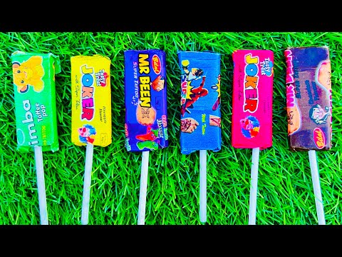 Some popular Candies in the World | New Milk Bottle | mini Cooking | Ice Cream Pop It | Asmr Coca