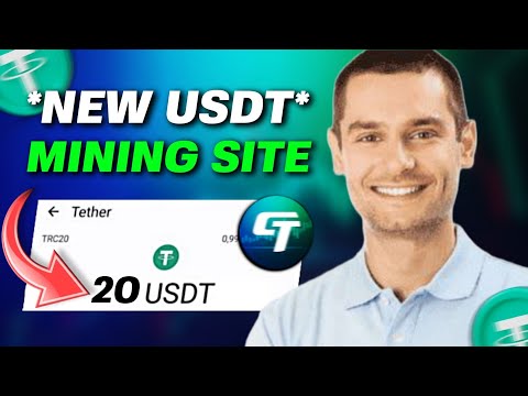 $20 Free NEW USDT EARNİNG SITE 💰 USD MINING 🤑 NEW USDT AND TRX MINING PLATFORM 2023