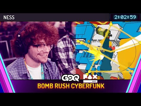 Bomb Rush Cyberfunk by ness in 2:02:59 - GDQ @ PAX West 2024