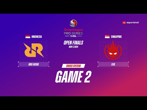 RRQ Hoshi vs Evil GAME 2 Snapdragon Pro Series Season 6 | EVIL VS RRQ ESPORTSTV