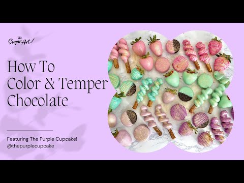 How To Color & Temper Chocolate!