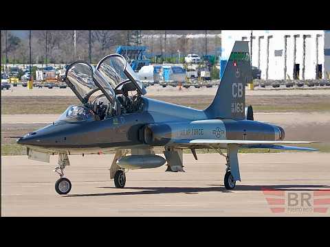 USAF Training Jets & Amazon Air: Action at Ft Worth Alliance Airport!