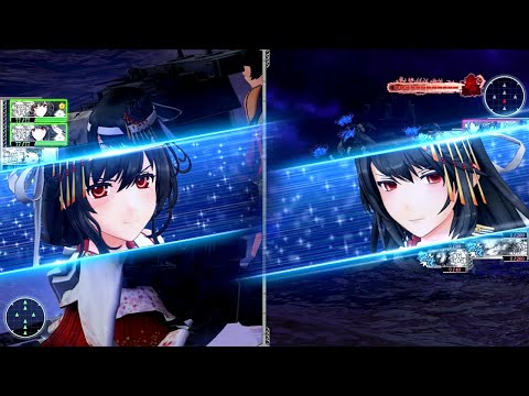 艦これアーケード 特殊砲撃紹介ムービー第四弾【扶桑姉妹一斉射撃！】