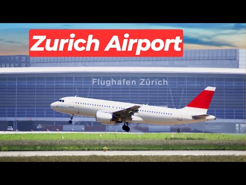 Zurich Airport ✈️ Tour: Walking Tour Of Switzerland Largest Airport 🇨🇭