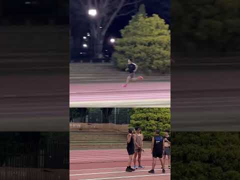 【陸上TR】400m男子の疾走技術変化