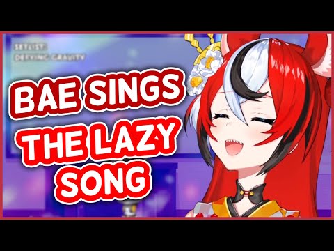 Hakos Baelz - The Lazy Song | HololiveEN Karaoke [𝙐𝙉𝘼𝙍𝘾𝙃𝙄𝙑𝙀𝘿 𝙆𝘼𝙍𝘼𝙊𝙆𝙀]