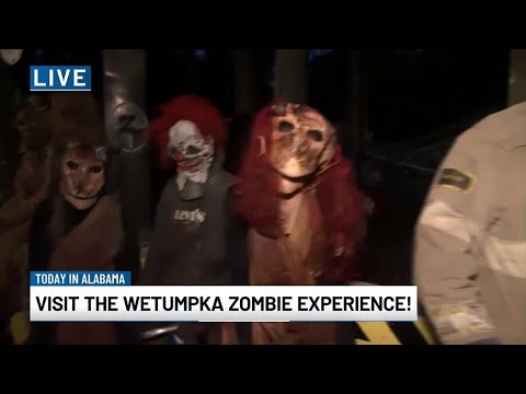 Today in Alabama visits the Wetumpka Zombie Experience