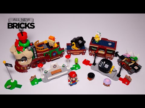 Lego Super Mario 71437 The Bowser Express Train Speed Build