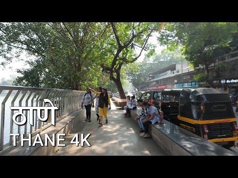 THANE City Walking Tour 🇮🇳 - Bustling Streets, Markets & Local Life | India 4K HDR