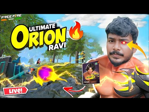 தமிழ் - 🔥ULTIMATE ORION RAVI GRANDMASTER {DAY - 1}🔥||Garena-FreeFire Max Live #matturavi