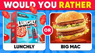 Would You Rather? Snacks & Fast Food Edition 🍔🍕🍗 Daily Quiz