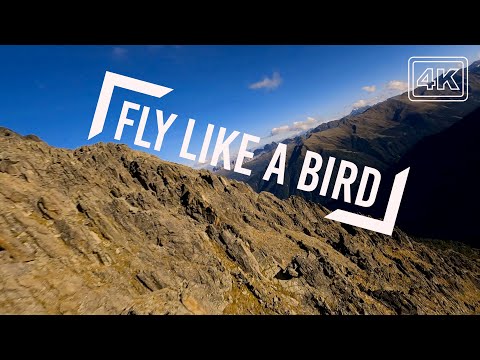 Mountains from Above: Cinematic FPV Drone flying 4k