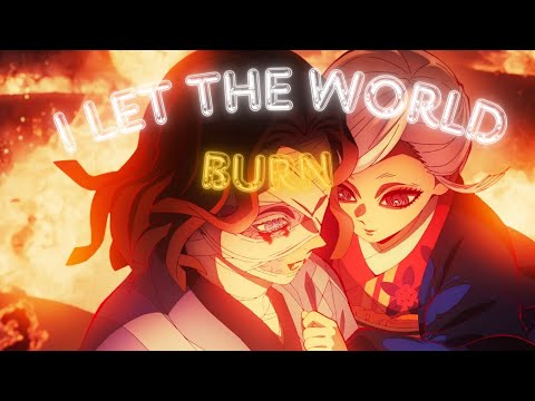 " I Let The World Burn🔥 " -  [ Demon Slayer Ep 8 ]