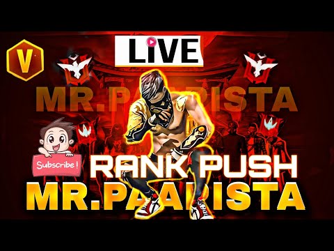 FREE FIRE LIVE 😎RANK PUSH TO MASTER | #freefirelive #gyangaming #nonstopgaming #kannada #comedy #yt