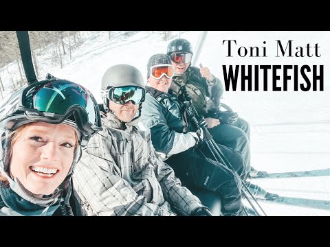 Whitefish Mountain Runs Toni Matt, Bench Run, Corkscrew Montana Skiing & Snowboarding #montanaliving