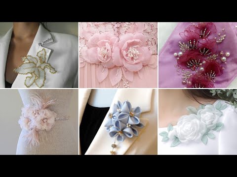 Dress designing with lace patches,DIY flowers,cloth flowers and other such cute stuff