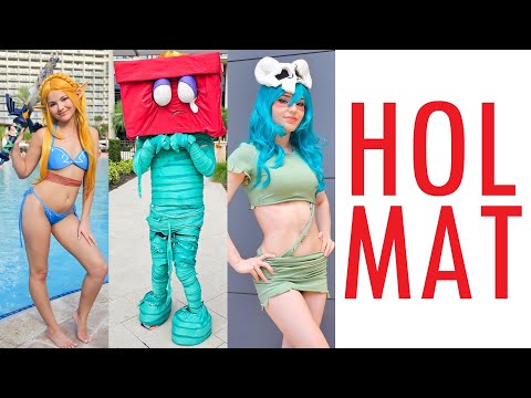 THIS IS SWIMSUIT COMIC CON HOLIDAY MATSURI 2023 HOLMAT COSPLAY MUSIC VIDEO VLOG ANIME EXPO FLORIDA