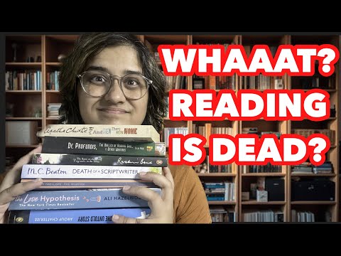 READING IS DYING A SLOW DEATH. LET’s TALK.