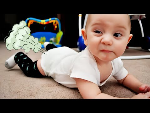 Hilarious Baby Farts That Will Make You Laugh - Cute Baby Videos