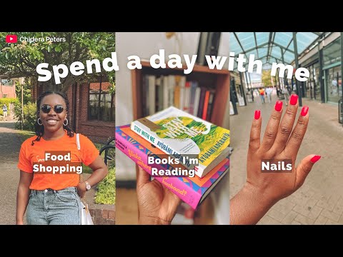 VLOG: Try-On Haul, African Food Shopping, New Hair & Nails, Book Reviews + Groceries