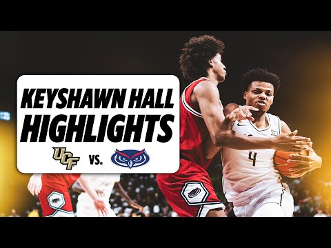 Keyshawn Hall Highlights vs. Florida Atlantic // Nov. 12, 2024