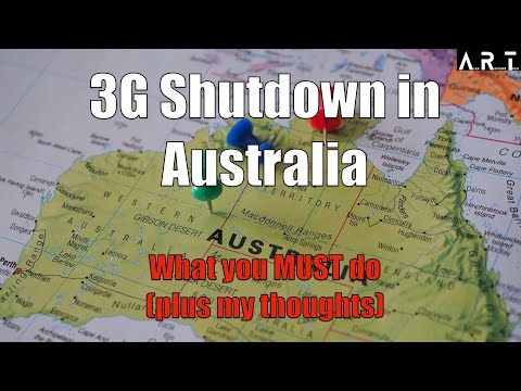 3G Shutdown In Australia: What You Must Do and my thoughts