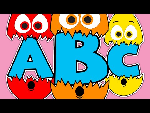 Learn the Alphabet, Letters Song | Cartoon Toddler Learning Video | ABCs | Baby Big Mouth Buddies