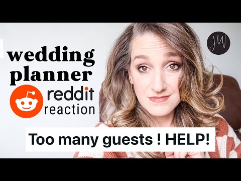 HELP! I Invited TOO MANY Guests | Wedding Planner REACTION