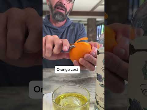 How to make a White Tegroni 🍊