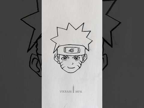 How to drawing Naruto uzumaki || step by step #anime #naruto