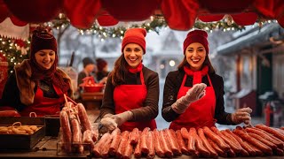 🇩🇪🎄🎅 GERMANY CHRISTMAS MARKETS 2023, NUREMBERG: THE MOST FAMOUS CHRISTMAS MARKET IN THE WORLD, 4K