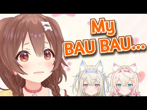 Korone Notices That Her BAU BAU Sounds So Different From FuwaMoco's [Hololive]