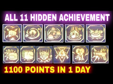 How to Complete All Hidden achievement in 1 day || All hidden achievement mission in Freefire