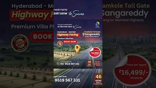 PUT YOUR INVESTMENT ON FAST LANE TO SUCCESS MUMBAI HIGHWAY NH65  #plot #satyampropertyconsultant