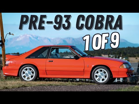 Unveiling a Rare Pre-Production 1993 Cobra: A Collector's Dream