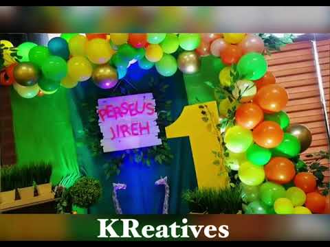 Safari Themed Party Decoration