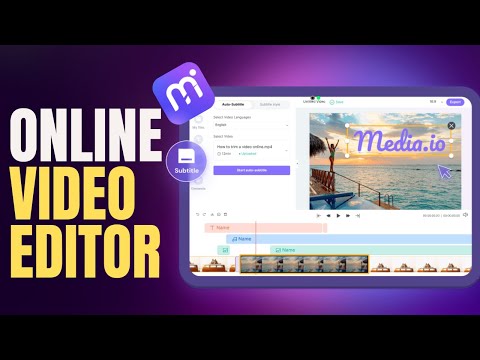 How to Edit Videos Online Using Media.io | Free Video Editor No Watermark