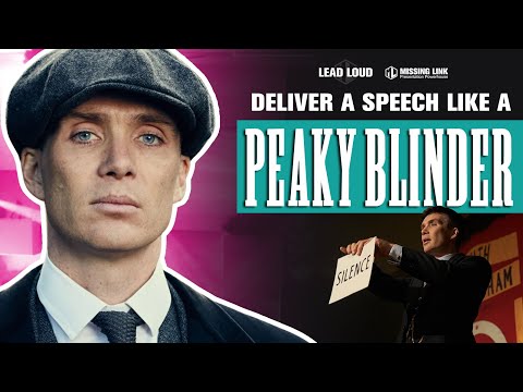 How to be a great TED speaker - The Peaky Blinder method.