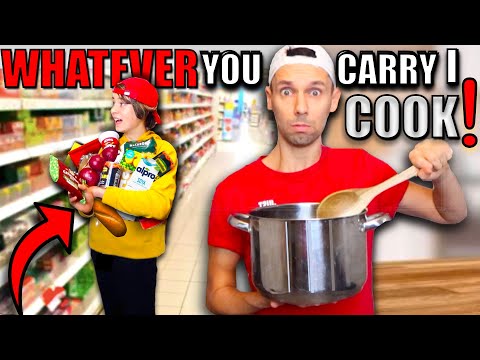 Whatever YOU CAN CARRY, I have to COOK 😮