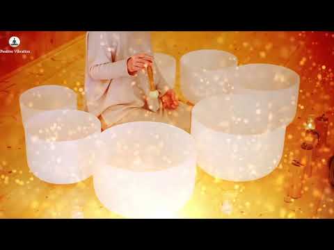 QUARTZ CRYSTAL SINGING BOWL HEALING FREQUENCY - SOUND BATH - CHAKRA CLEANSING MEDITATION