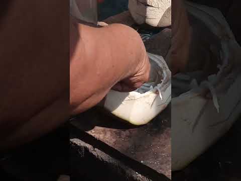 PAGKAYOD NG SARIWANG BUKO  pH street food #satisfying #buko #streetfood #youtubeshorts #Gatchie Jr