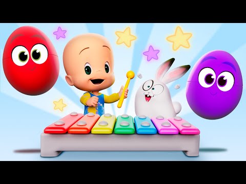 Magical Bugs | Colorful Hen Eggs | Toddlers Learning | Cleo & Cuquin