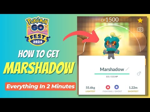 How to get Marshadow in Pokemon Go [Pokemon Go 2024 Fest Guide]