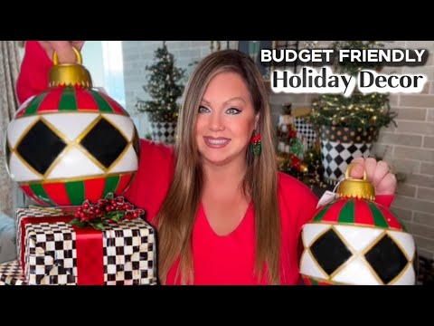 BUDGET FRIENDLY HOLIDAY DECOR | ROSS | AT HOME | AMAZON