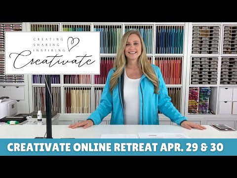 🌻 Come Craft With Us! - Creativate Online Retreat, April 29th & 30th