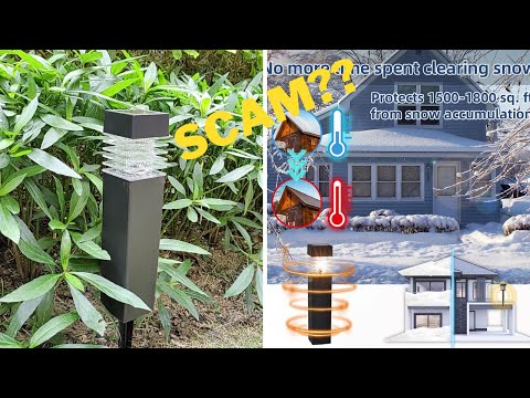 WREE Solar Powered De Icing Light Review - Is It a SCAM???